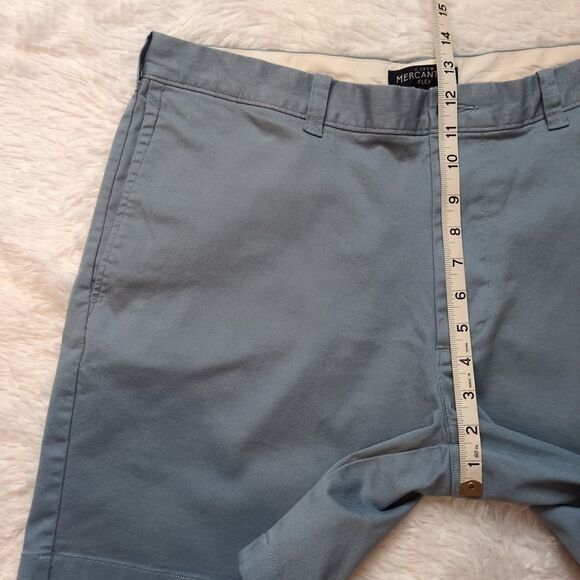 J.Crew Mercantile Flex Chino Shorts Flat Front Chambray Preppy Men's 36 x 7" - Picture 5 of 11